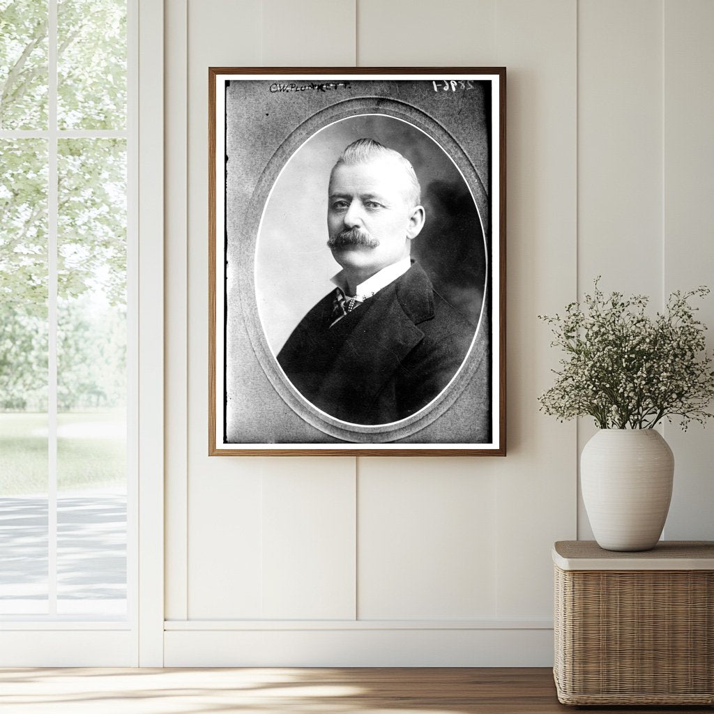 Historic Portrait of a 1910s Political Leader