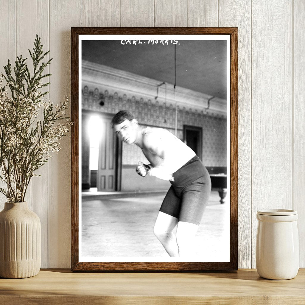 Vintage 1913 Portrait of an Early American Sports Icon