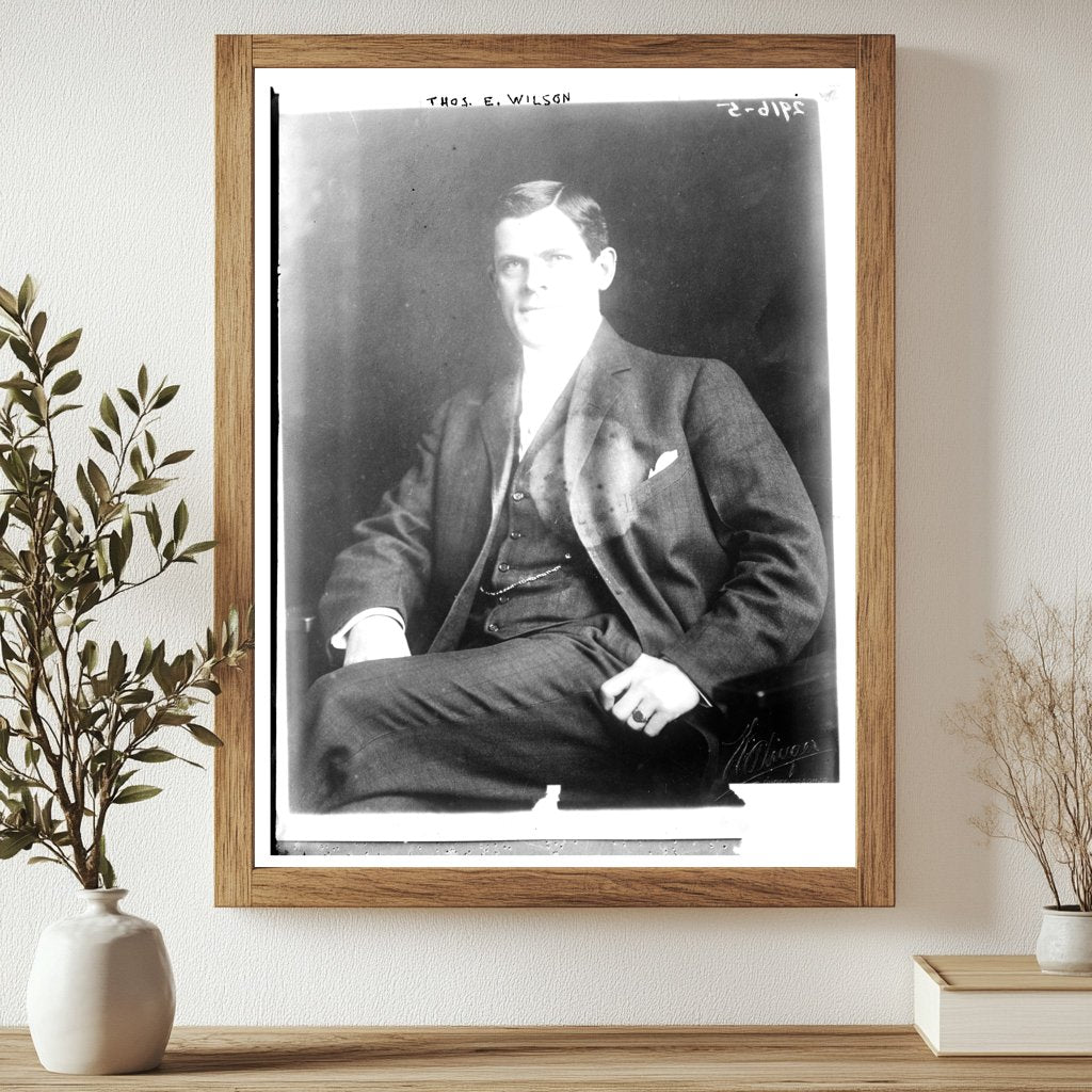 1913 Portrait of Thos. E. Wilson: Industrial Pioneer