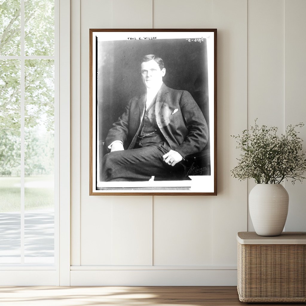 1913 Portrait of Thos. E. Wilson: Industrial Pioneer