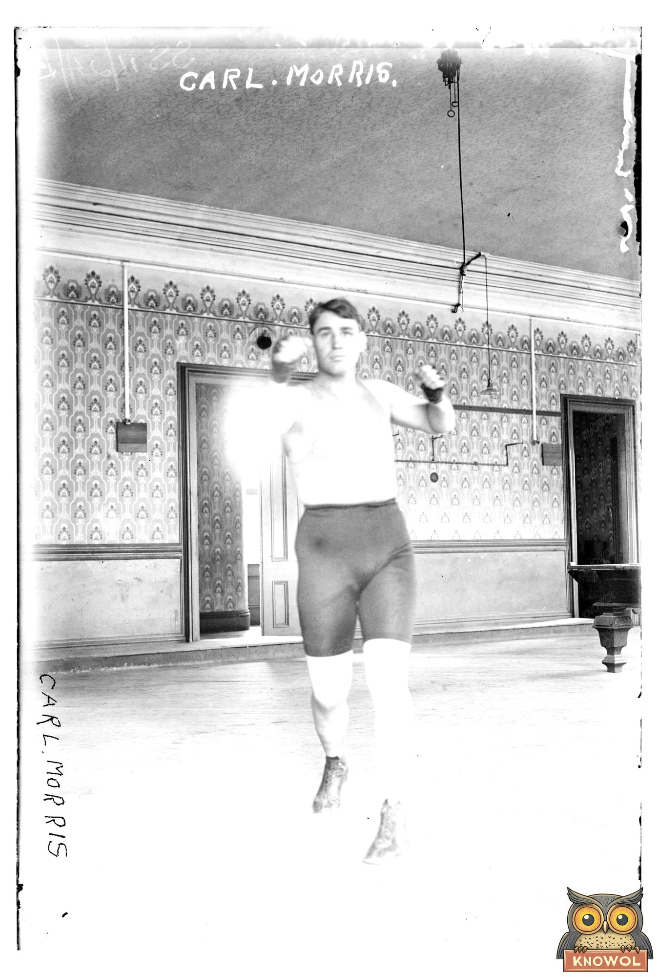 Iconic Portrait of Early 20th Century Culture Icon