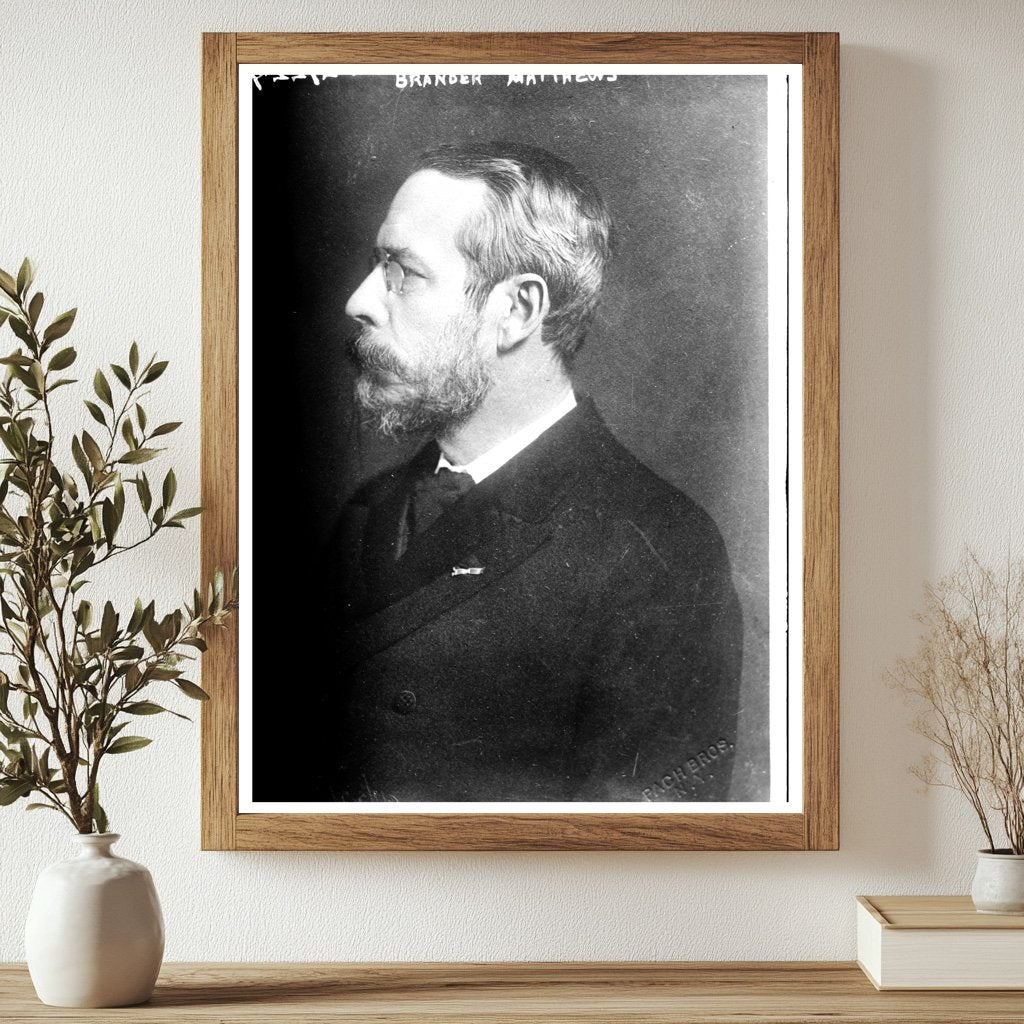 Early 20th Century Literary Luminary Portrait