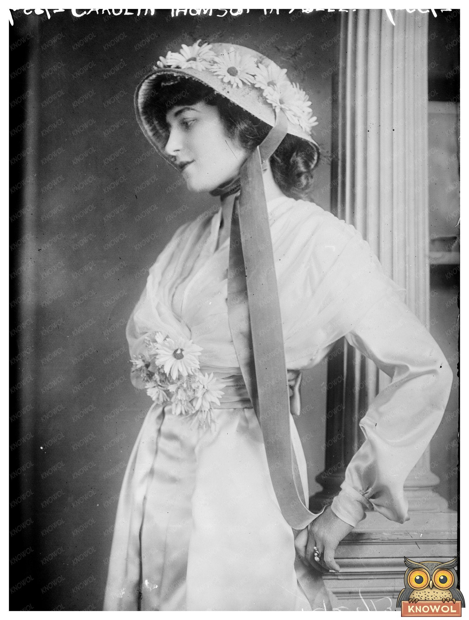 1913 Vintage Theater Portrait of Adele in Costume