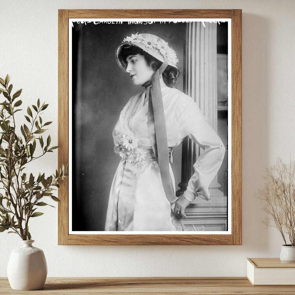 1913 Vintage Theater Portrait of Adele in Costume