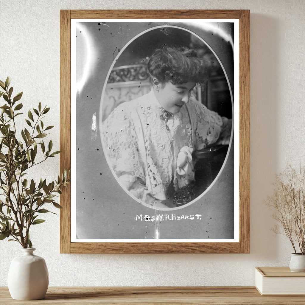Elegant Portrait of Millicent Hearst, c. 1910-1915