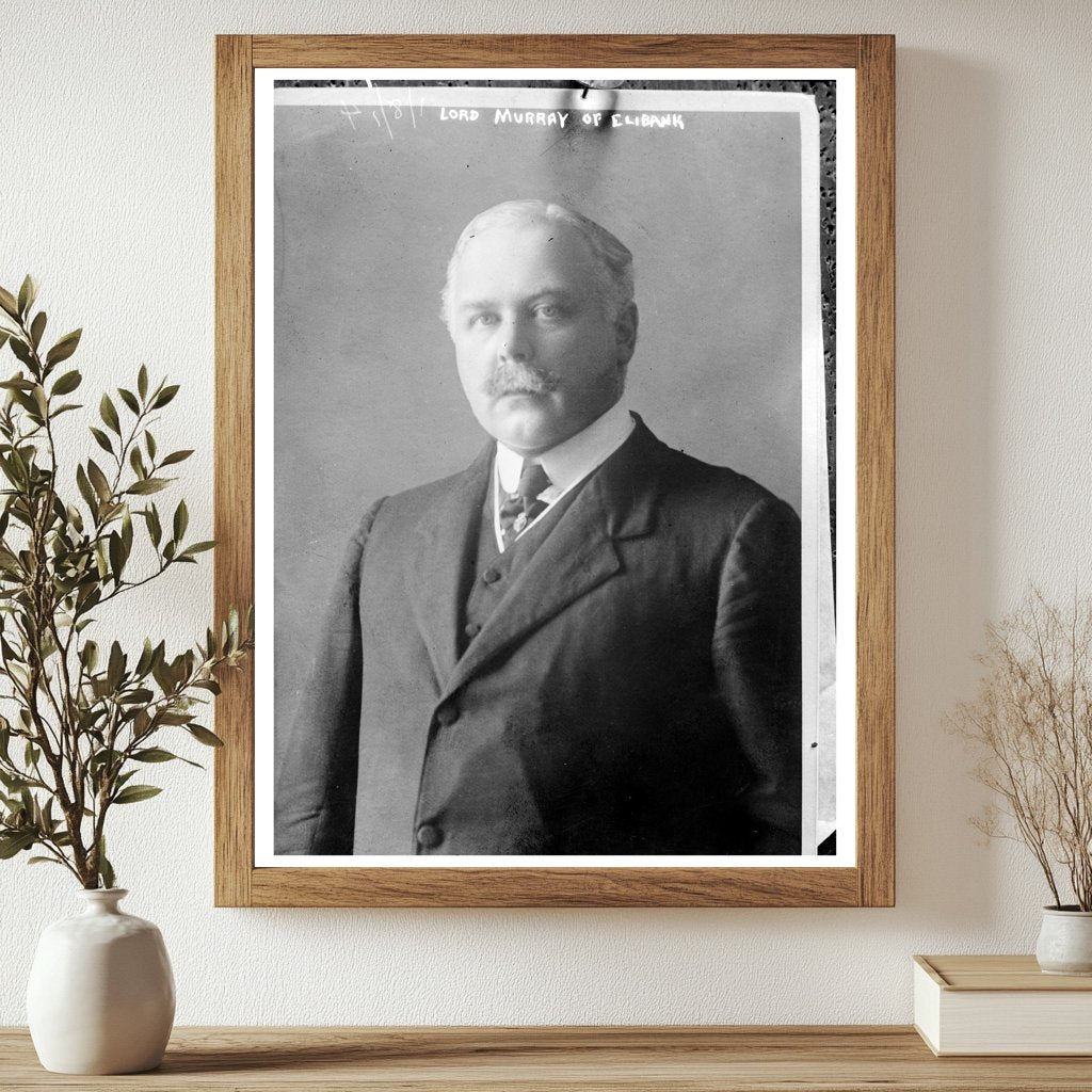 1914 Portrait of Lord Murray: British Political Figure