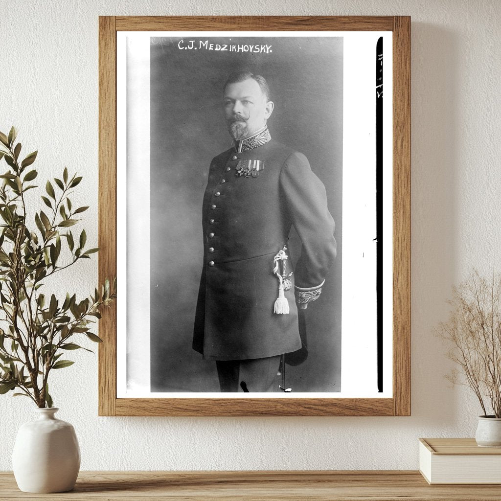 Historic Portrait of Visionary Leader, 1913