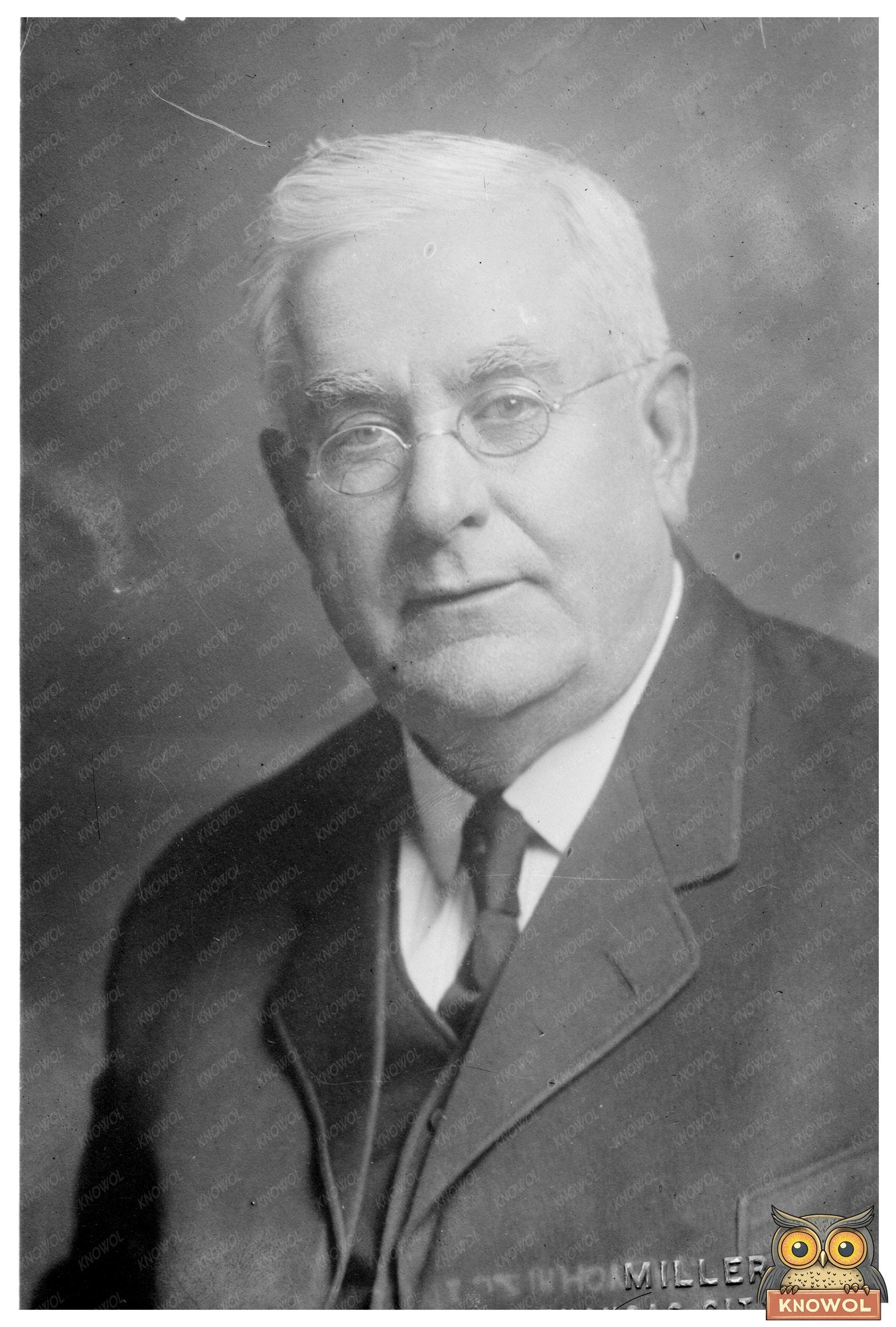 1913 Portrait of an Early 20th Century Pioneer