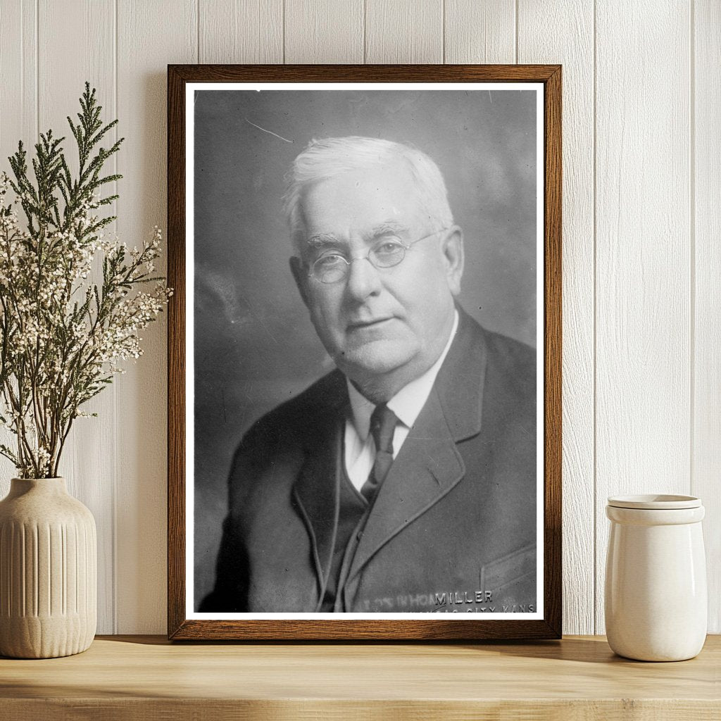 1913 Portrait of an Early 20th Century Pioneer