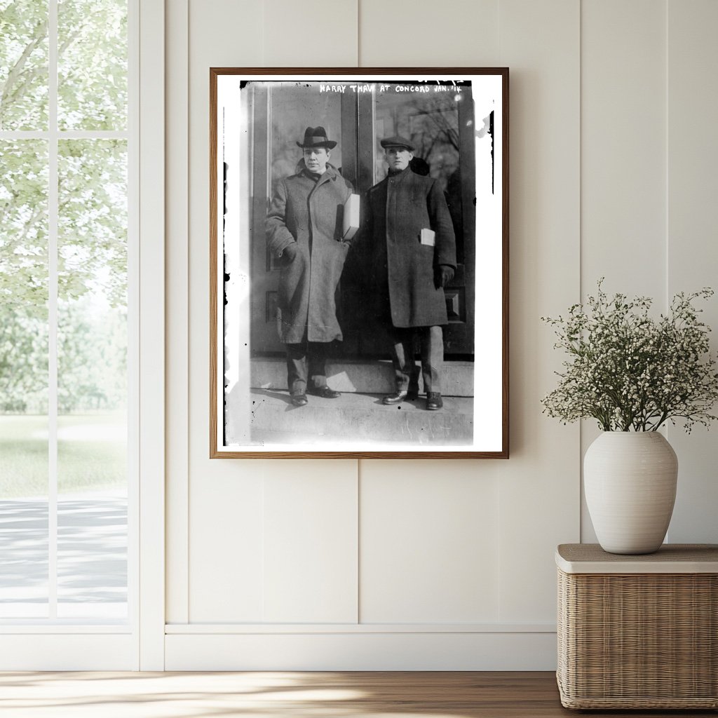 1914 Harry Thaw: Infamous Concord Event Snapshot