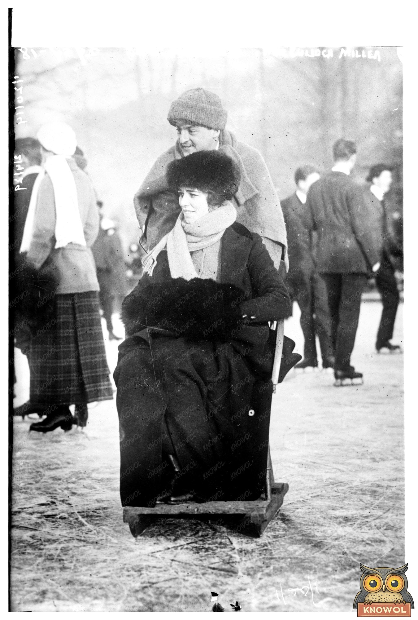 Elegant Portrait of a 1914 American Socialite