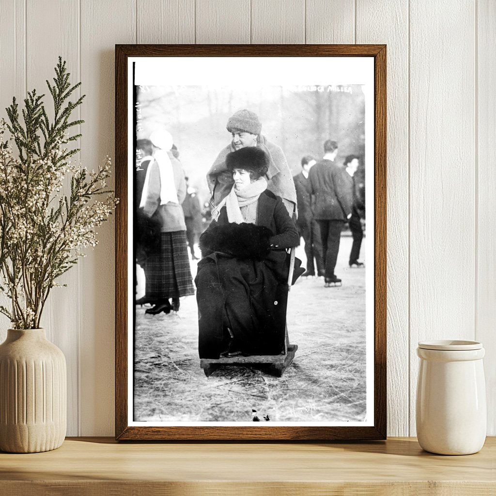 Elegant Portrait of a 1914 American Socialite