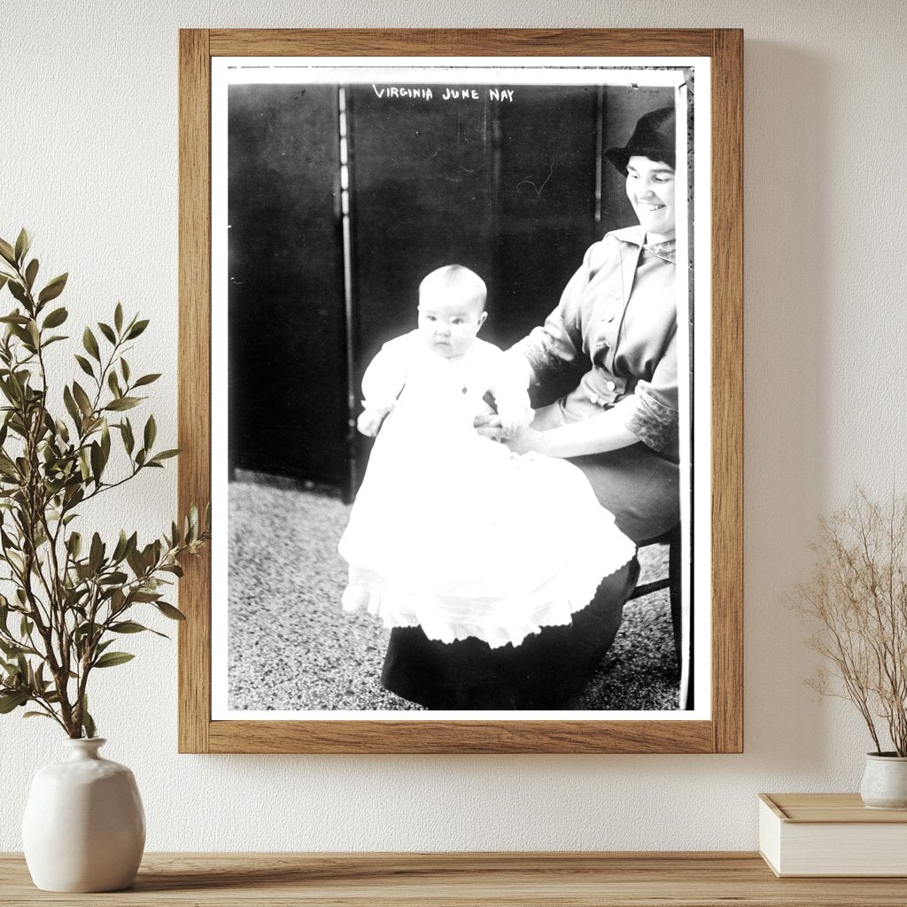 Vintage Portrait of a 1910s Virginia Icon