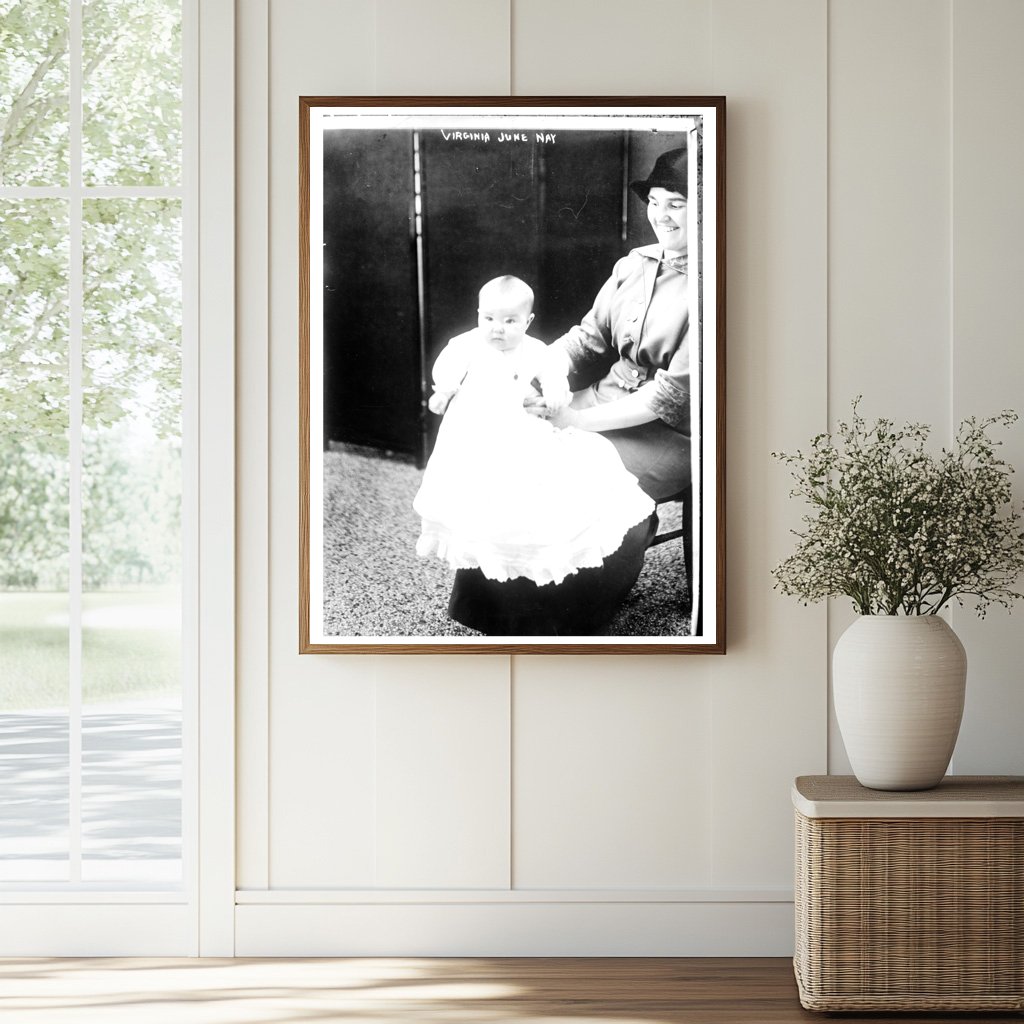 Vintage Portrait of a 1910s Virginia Icon