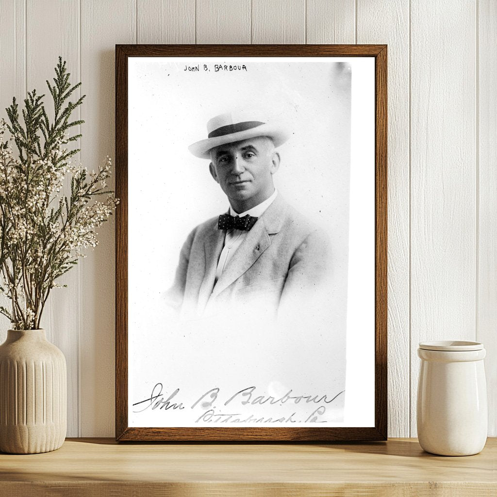 1914 Federal League: Pittsburgh Baseball President Barbour