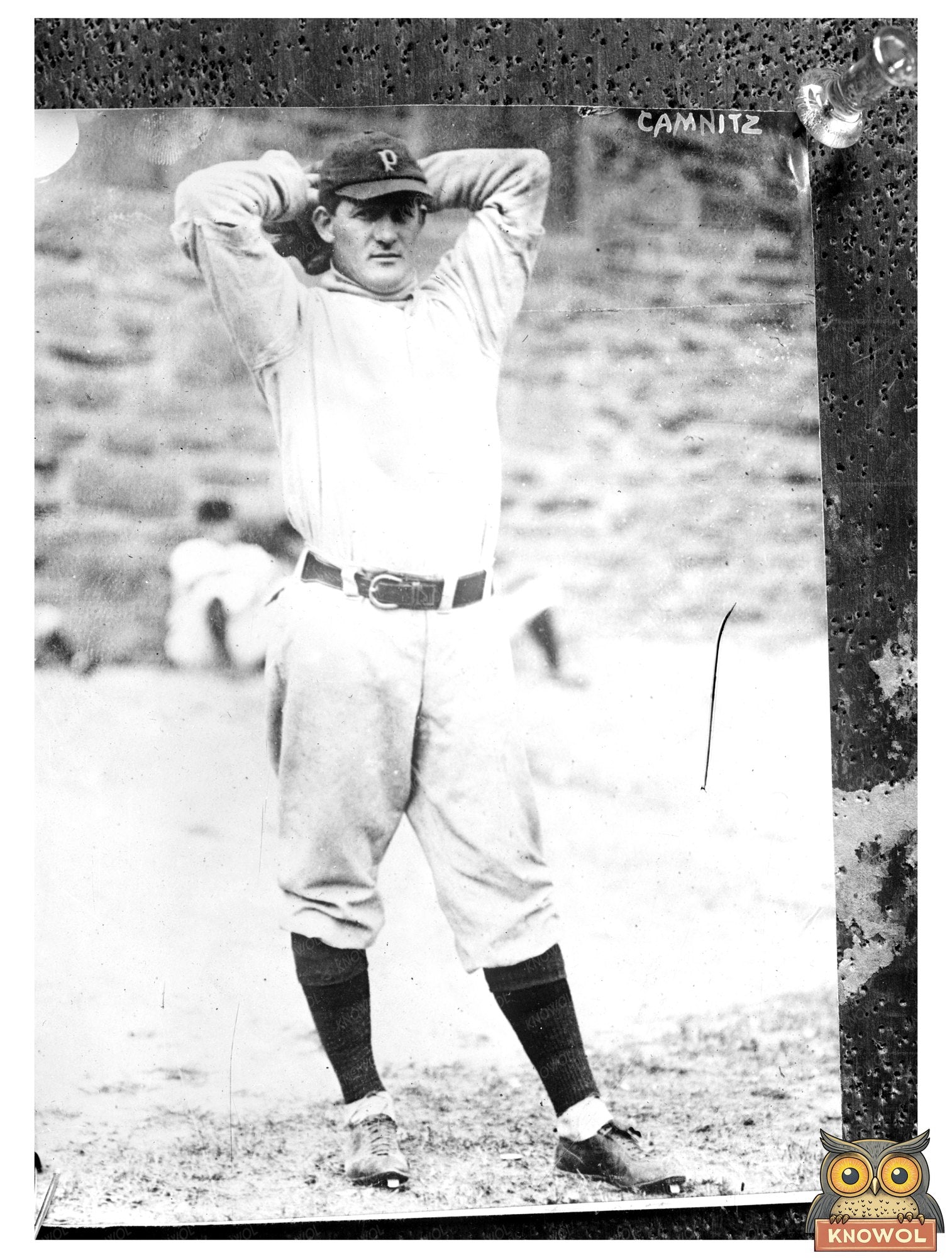 1909 Pittsburgh Pirates: Howie Camnitz on the Mound