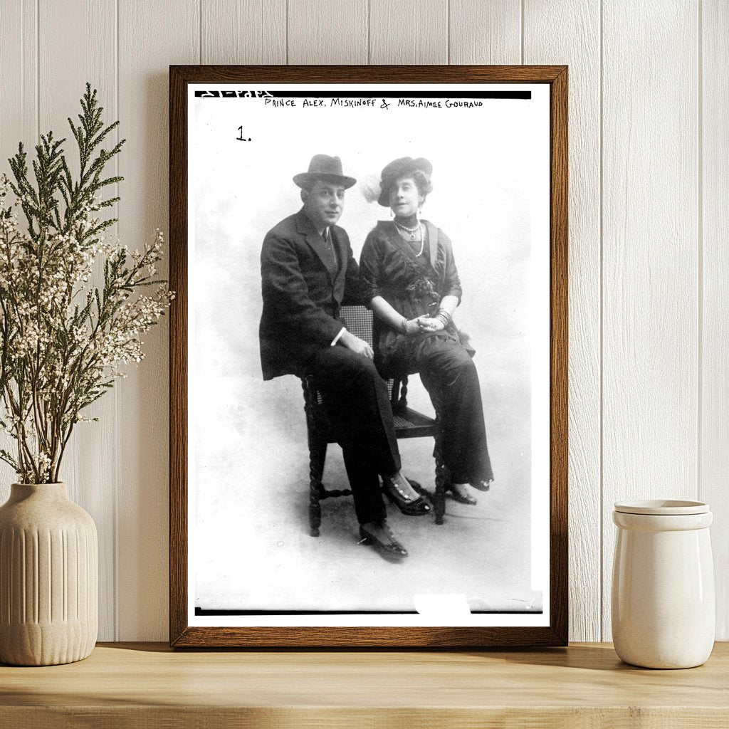 Elegant Aristocrats: Prince Miskinoff & Aimee Gouraud