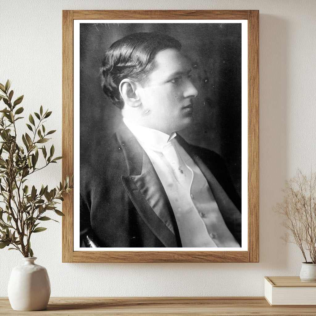 Historic Portrait of 1914 Massachusetts Political Icon