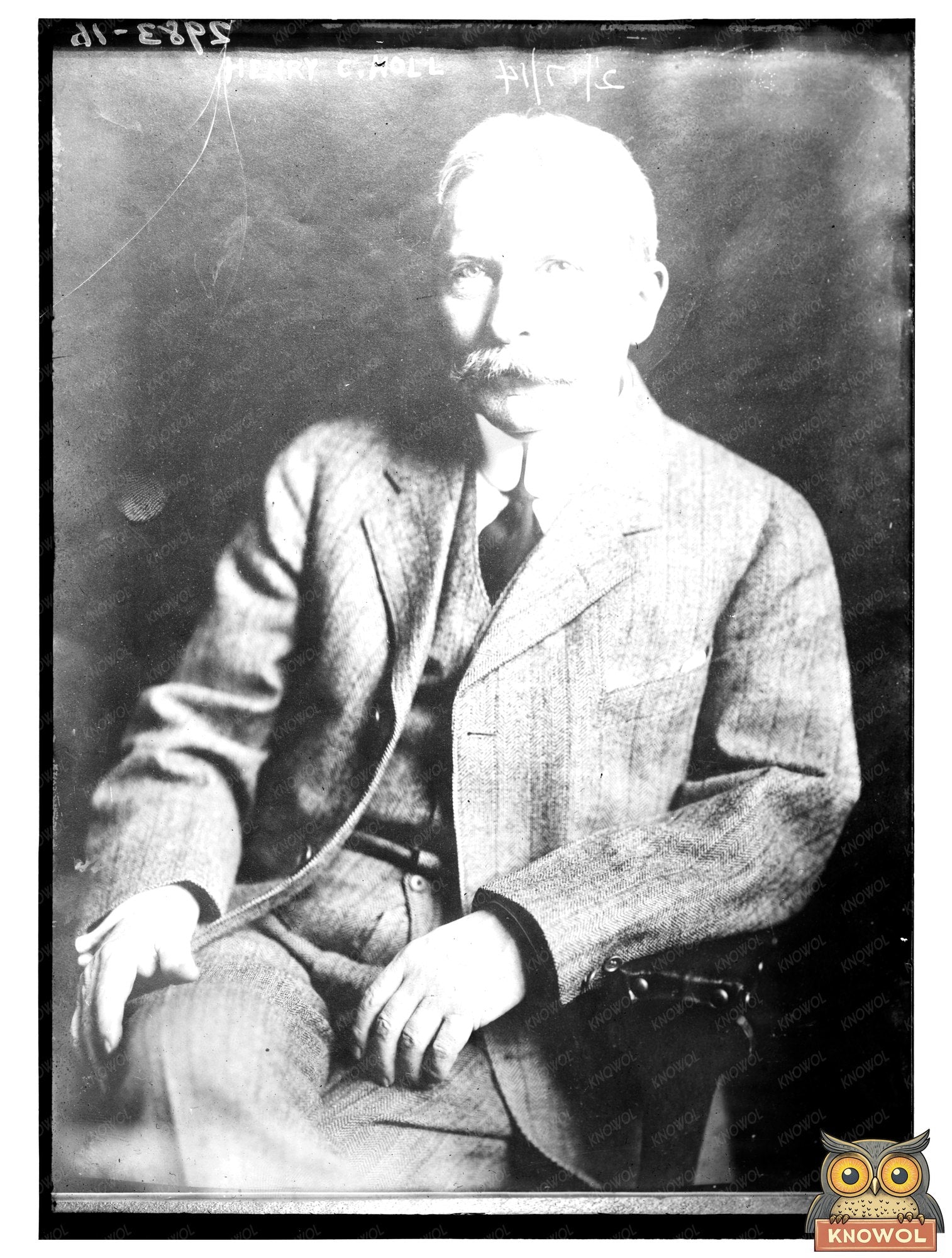 1914 Image of a Pioneer in the American Auto Industry