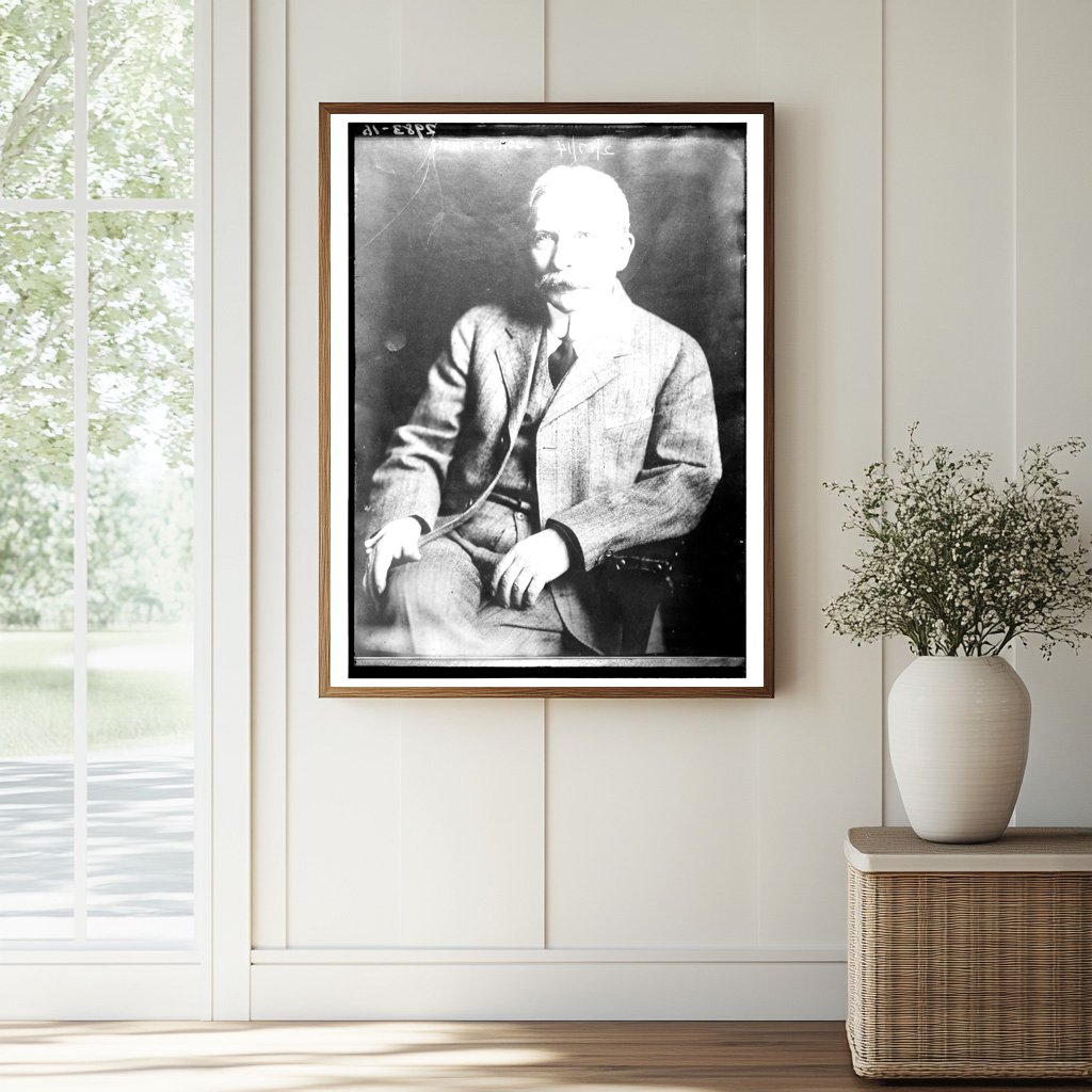 1914 Image of a Pioneer in the American Auto Industry