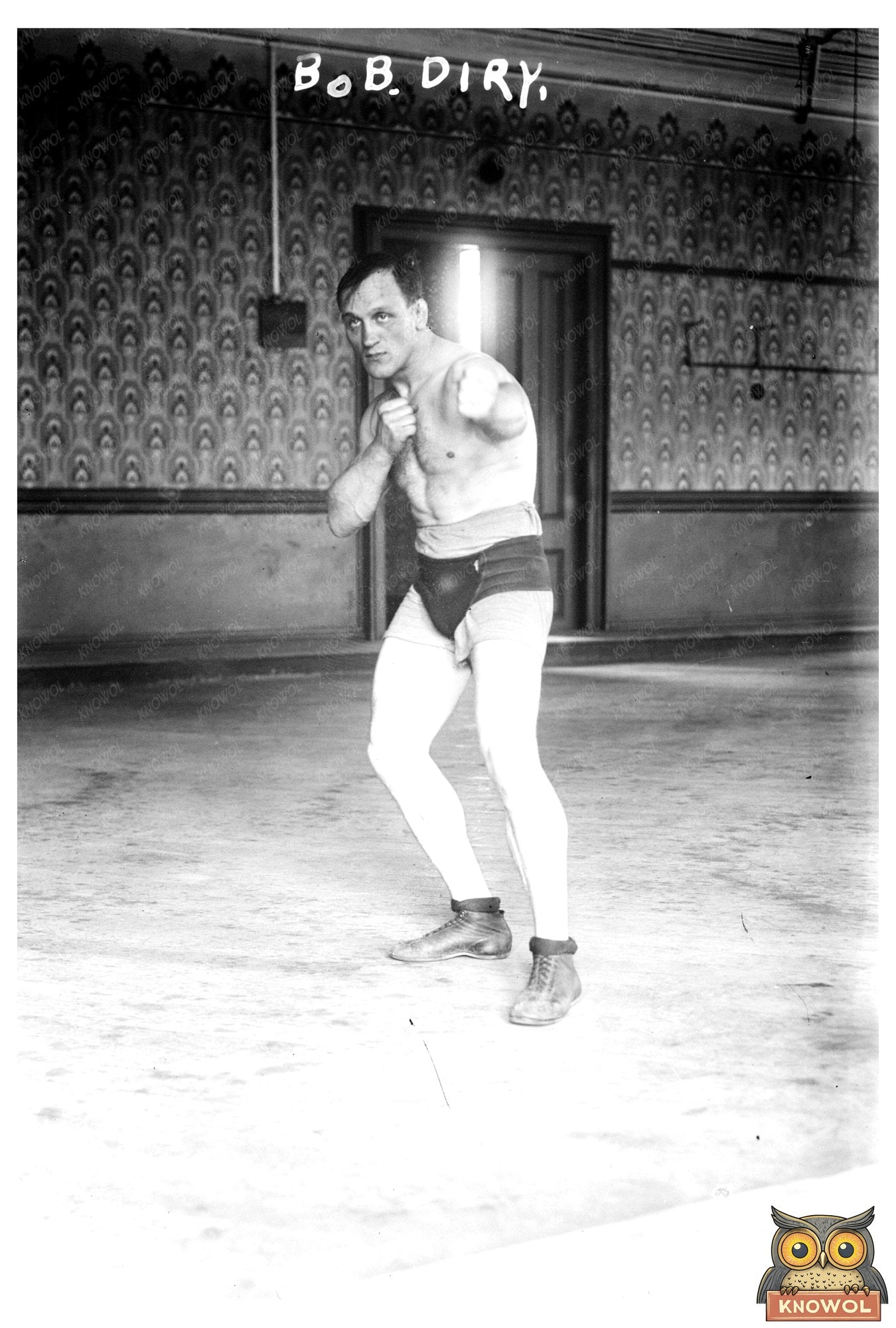 Early 20th Century American Life: Bob Diry Portrait