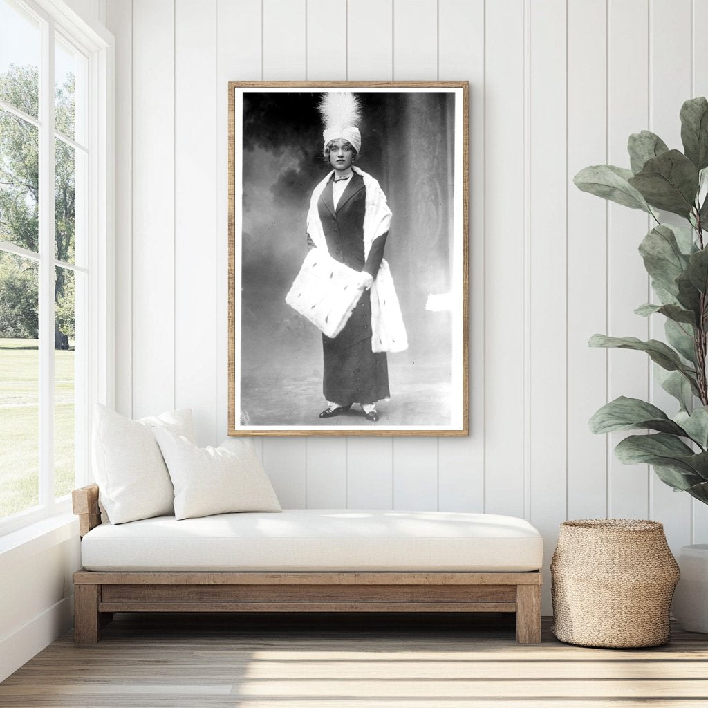Empowering Portrait of Early 20th Century Woman