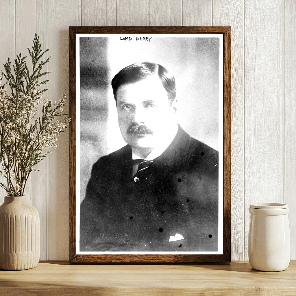 Portrait of a British Statesman: Lord Derby, 1910s