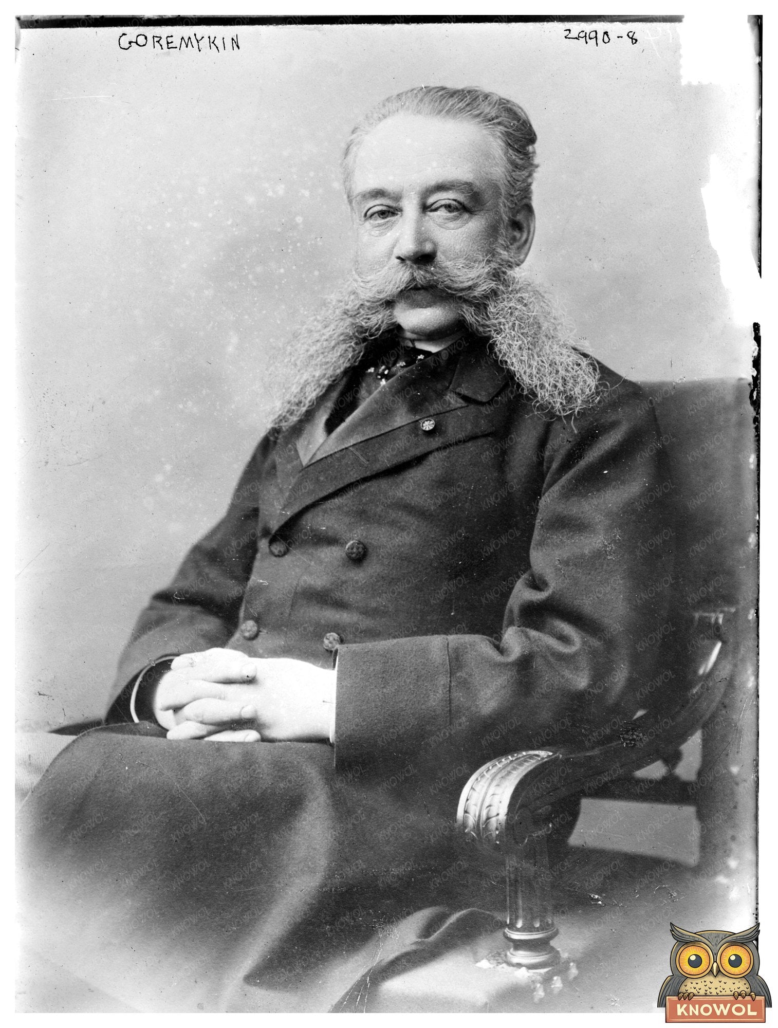 1914 Portrait of Boris Goremykin: Last Imperial PM