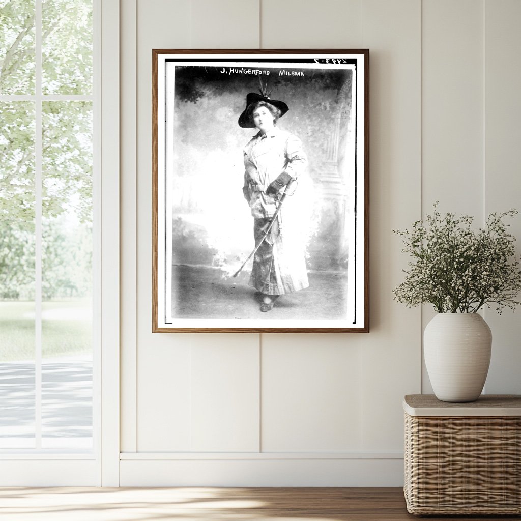 Historic 1914 Portrait of Early 20th Century America