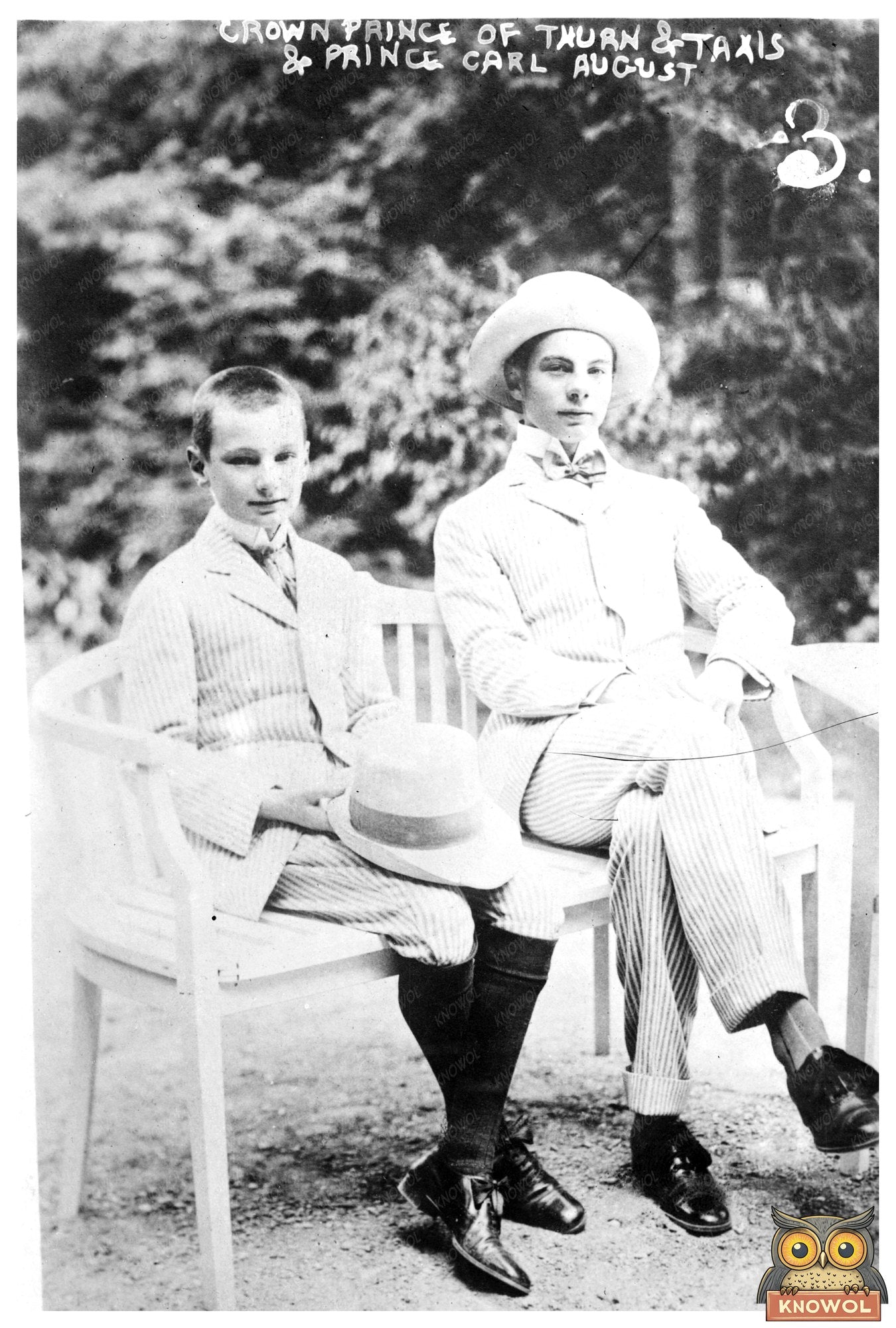 Noble Portrait: Crown Prince & Prince Carl August, 1910s