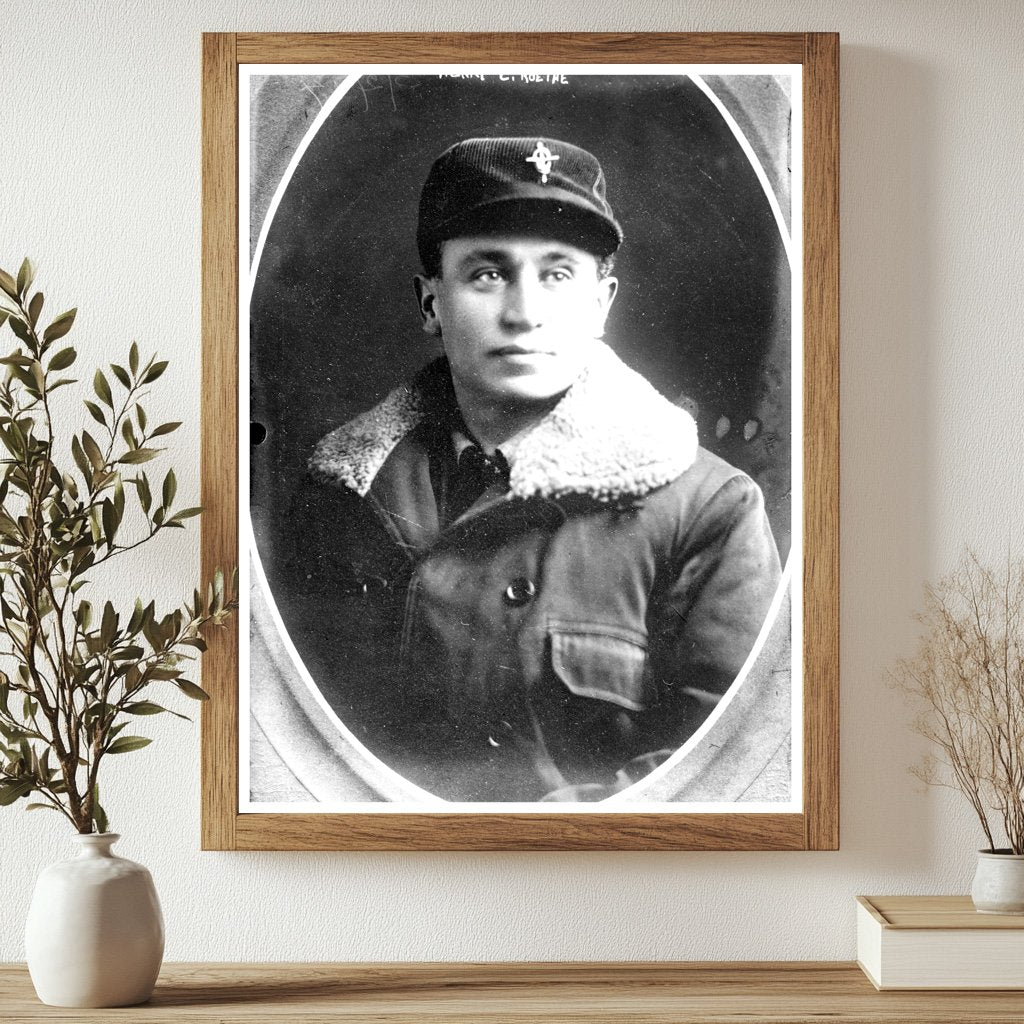 Historic Portrait of Early 20th-Century Businessman