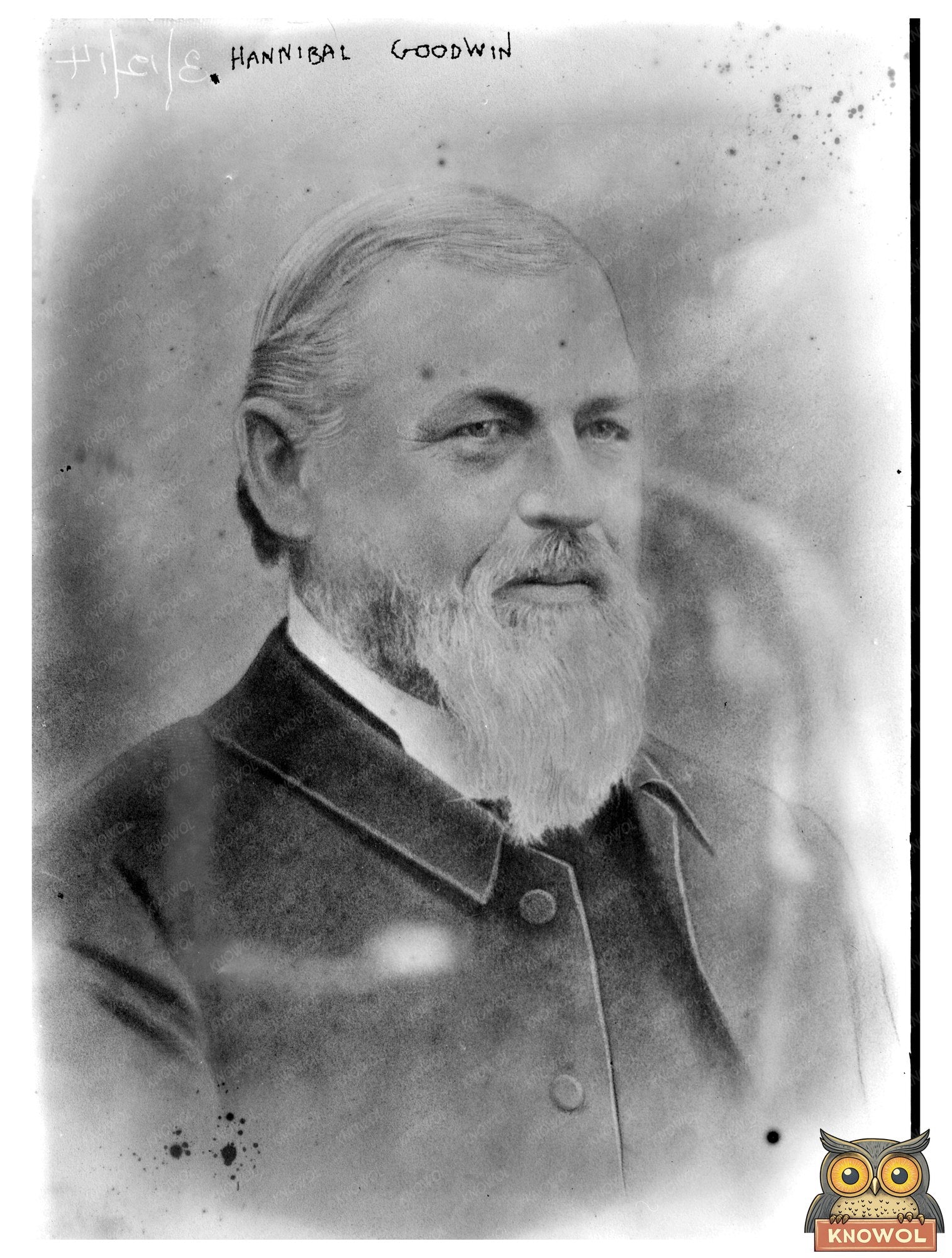 1914 Portrait of Pioneering Film Inventor Goodwin