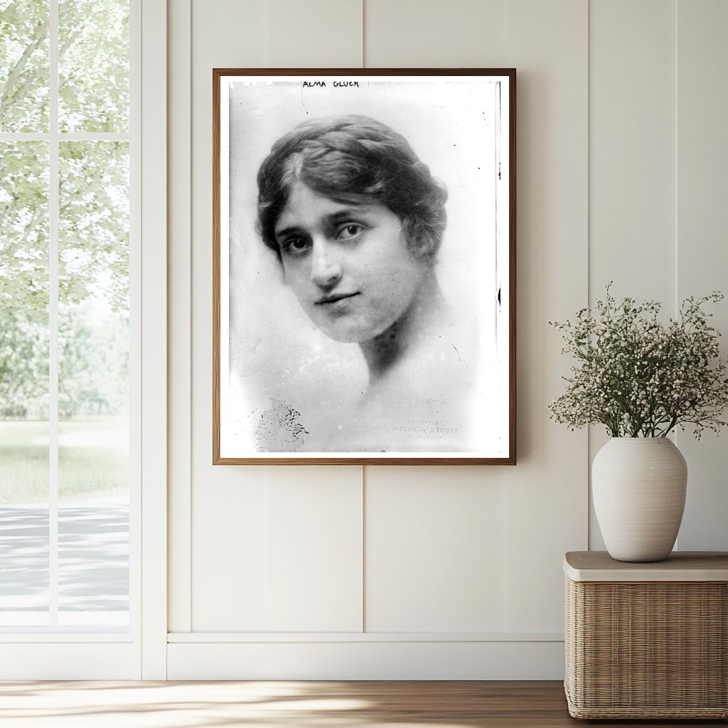 Elegant Early 20th Century Soprano Portrait