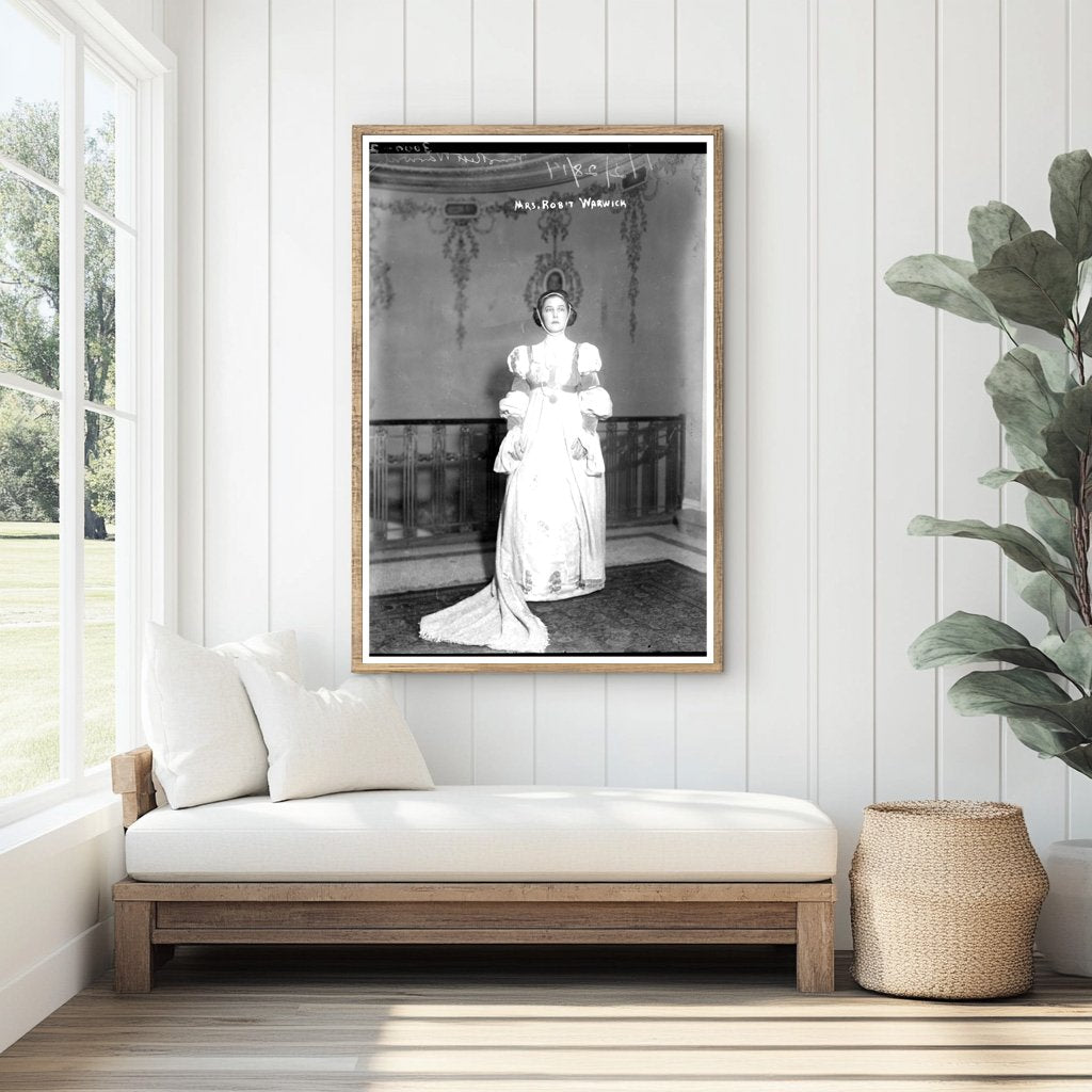 Elegant Portrait of a 1914 Empowered Woman