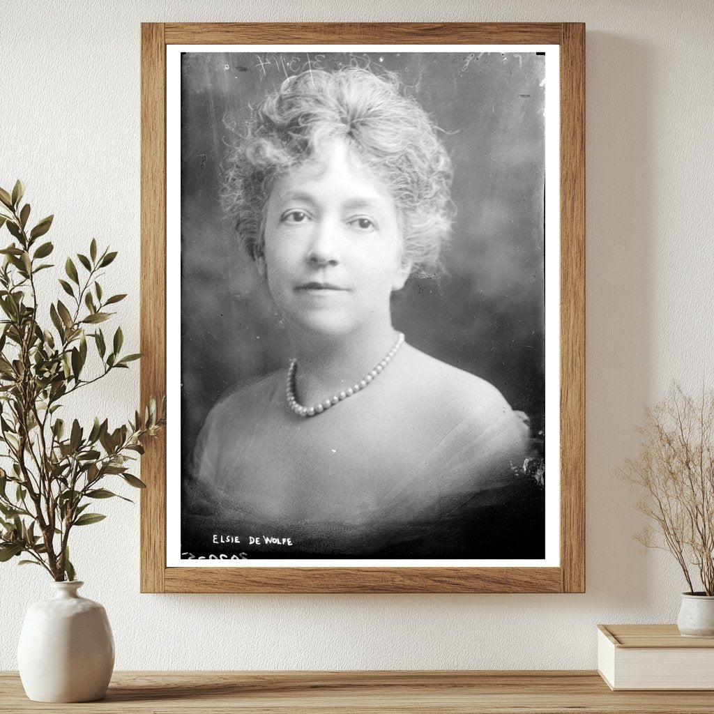 Elegant Interior Design Pioneer, 1914 Portrait