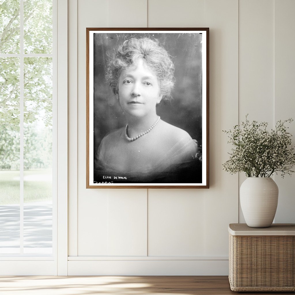 Elegant Interior Design Pioneer, 1914 Portrait