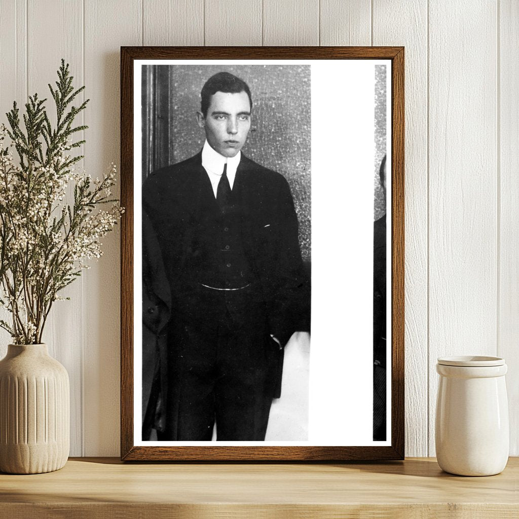 Influential Early 1900s American Icon Portrait