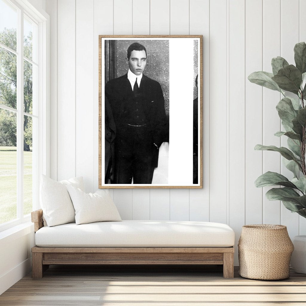 Influential Early 1900s American Icon Portrait