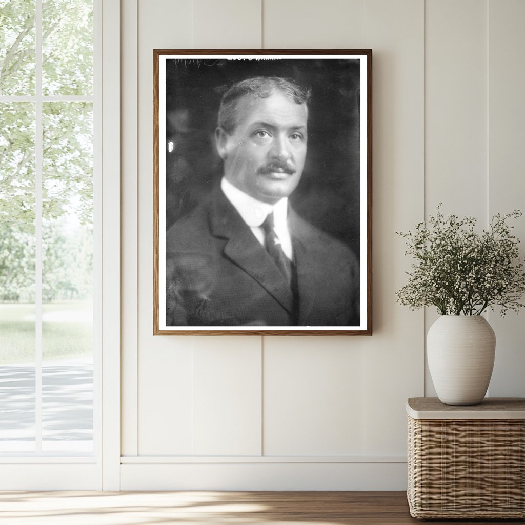 Historic Portrait of Influential Banker, 1914