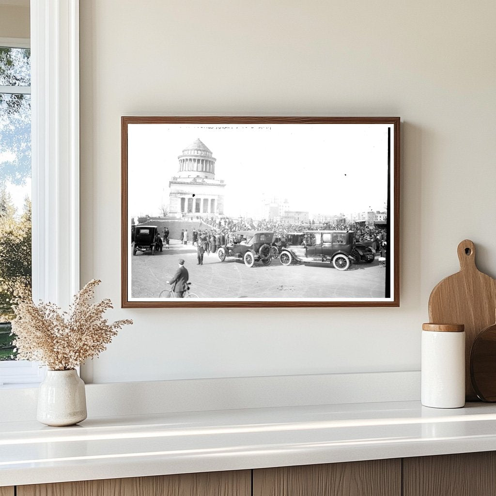 Empowered Suffragettes Rally at Grants Tomb, 1914