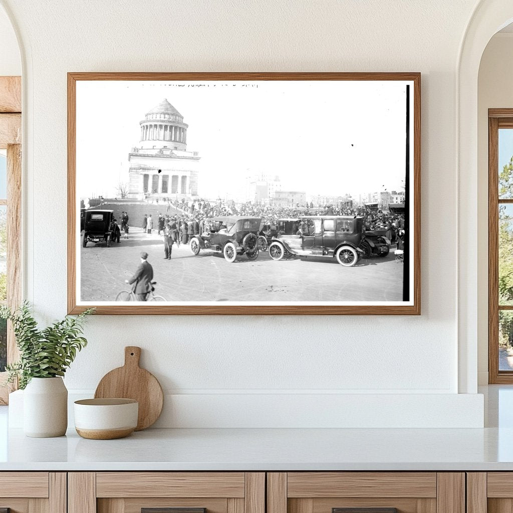 Empowered Suffragettes Rally at Grants Tomb, 1914