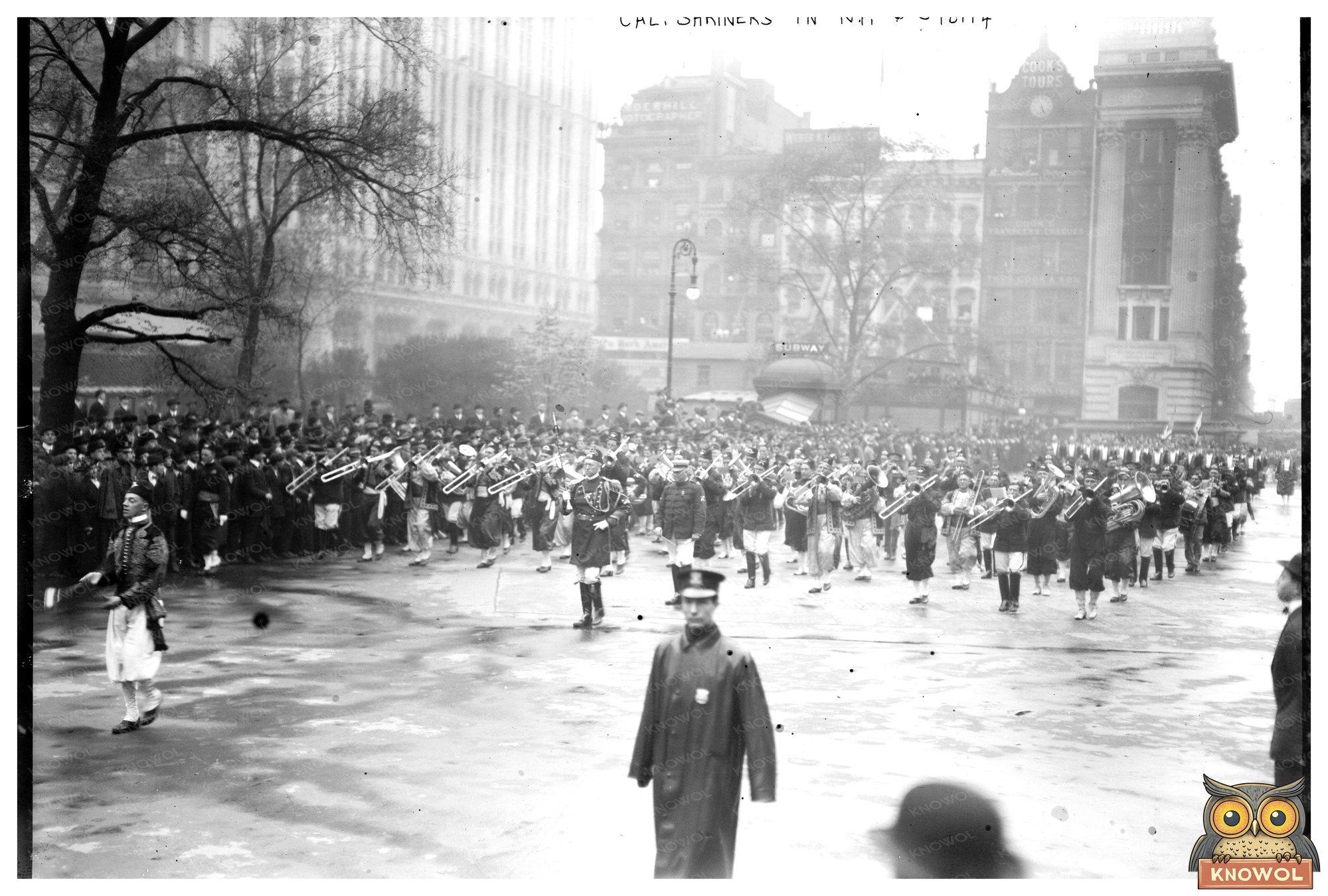 California Shriners Parade in New York City, 1914