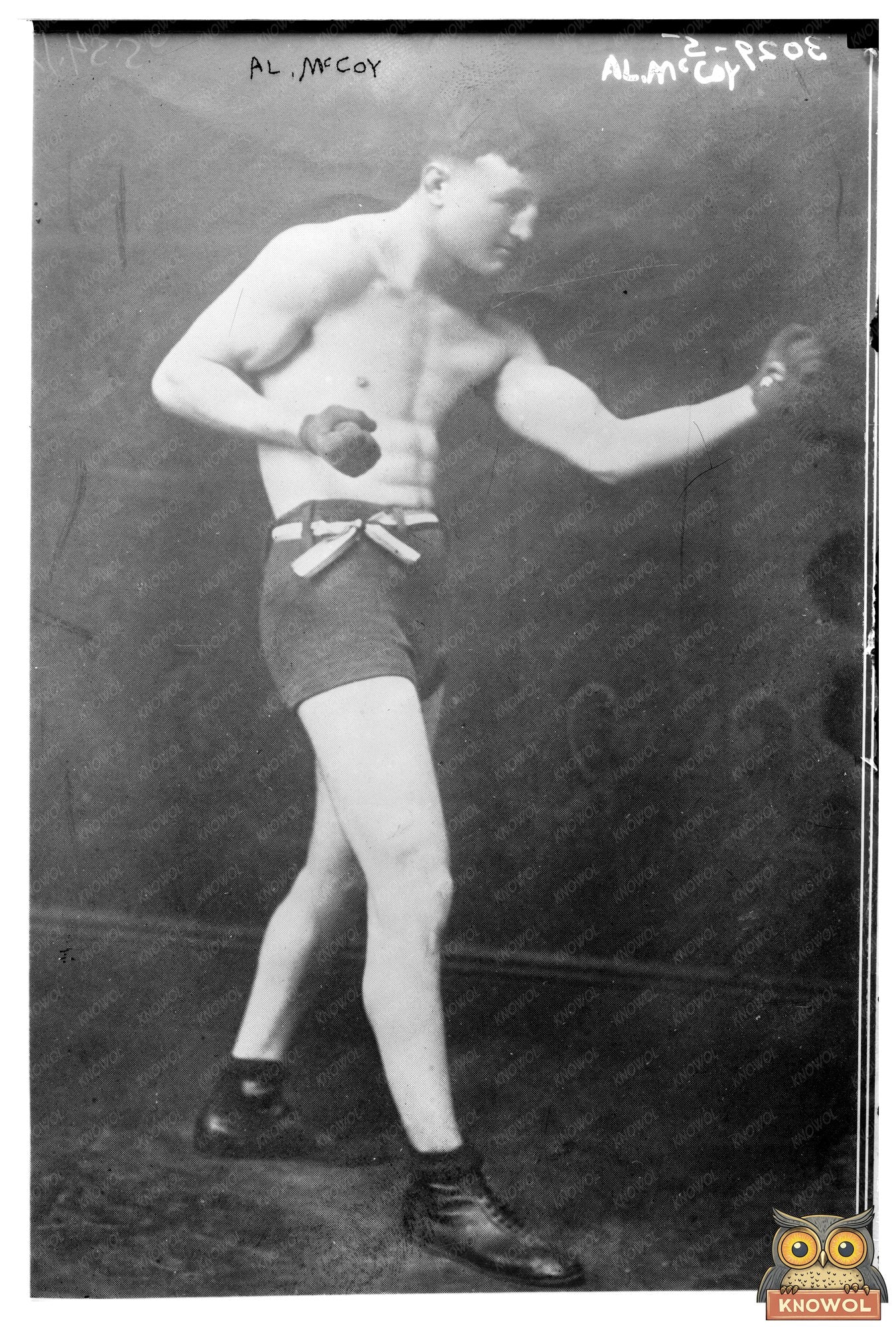 Vintage Portrait of Early 20th Century Icon Al McCoy
