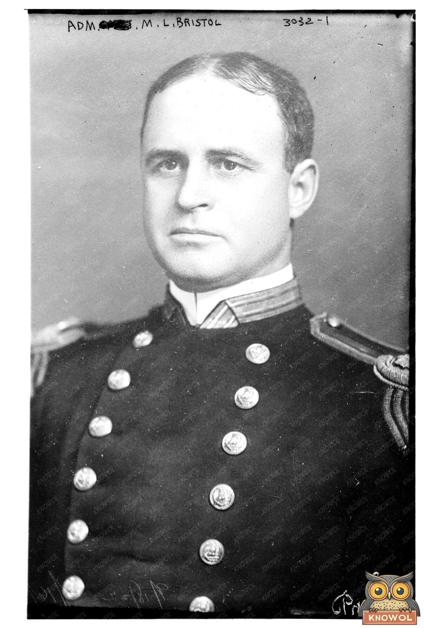 Early 20th Century U.S. Navy Admiral Portrait