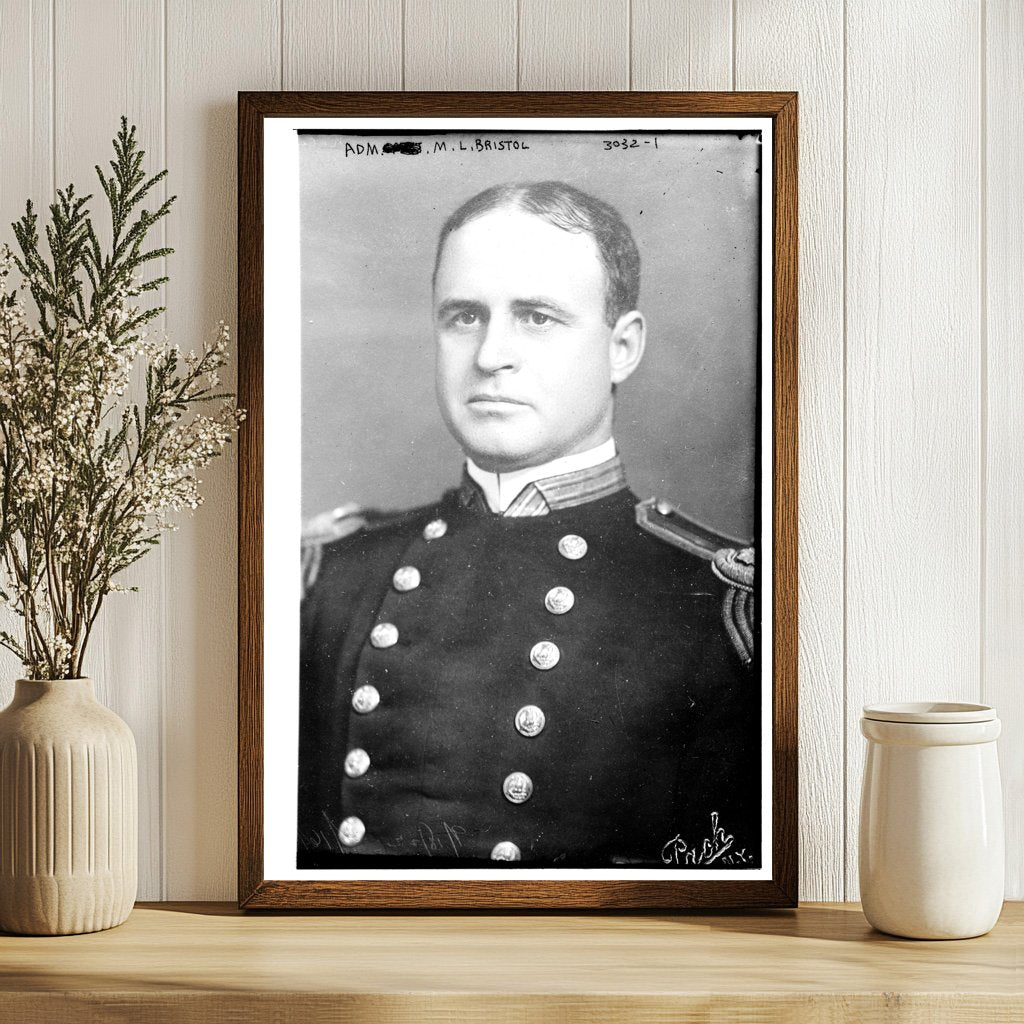 Early 20th Century U.S. Navy Admiral Portrait
