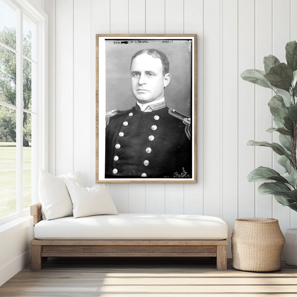 Early 20th Century U.S. Navy Admiral Portrait