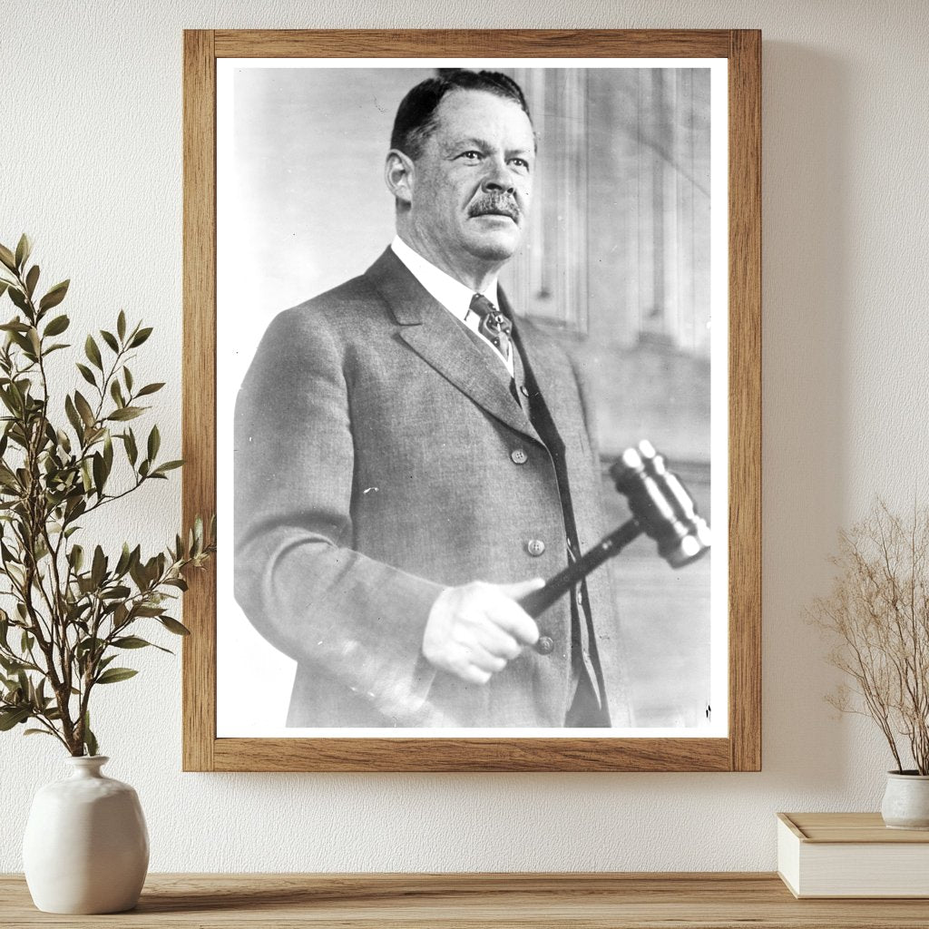 Historic Portrait of Early 1900s Colorado Lawmaker