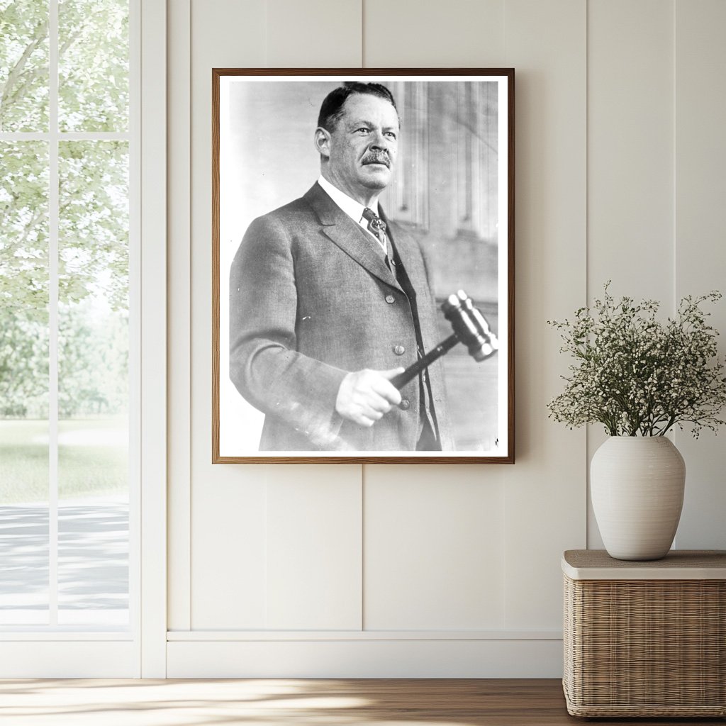 Historic Portrait of Early 1900s Colorado Lawmaker