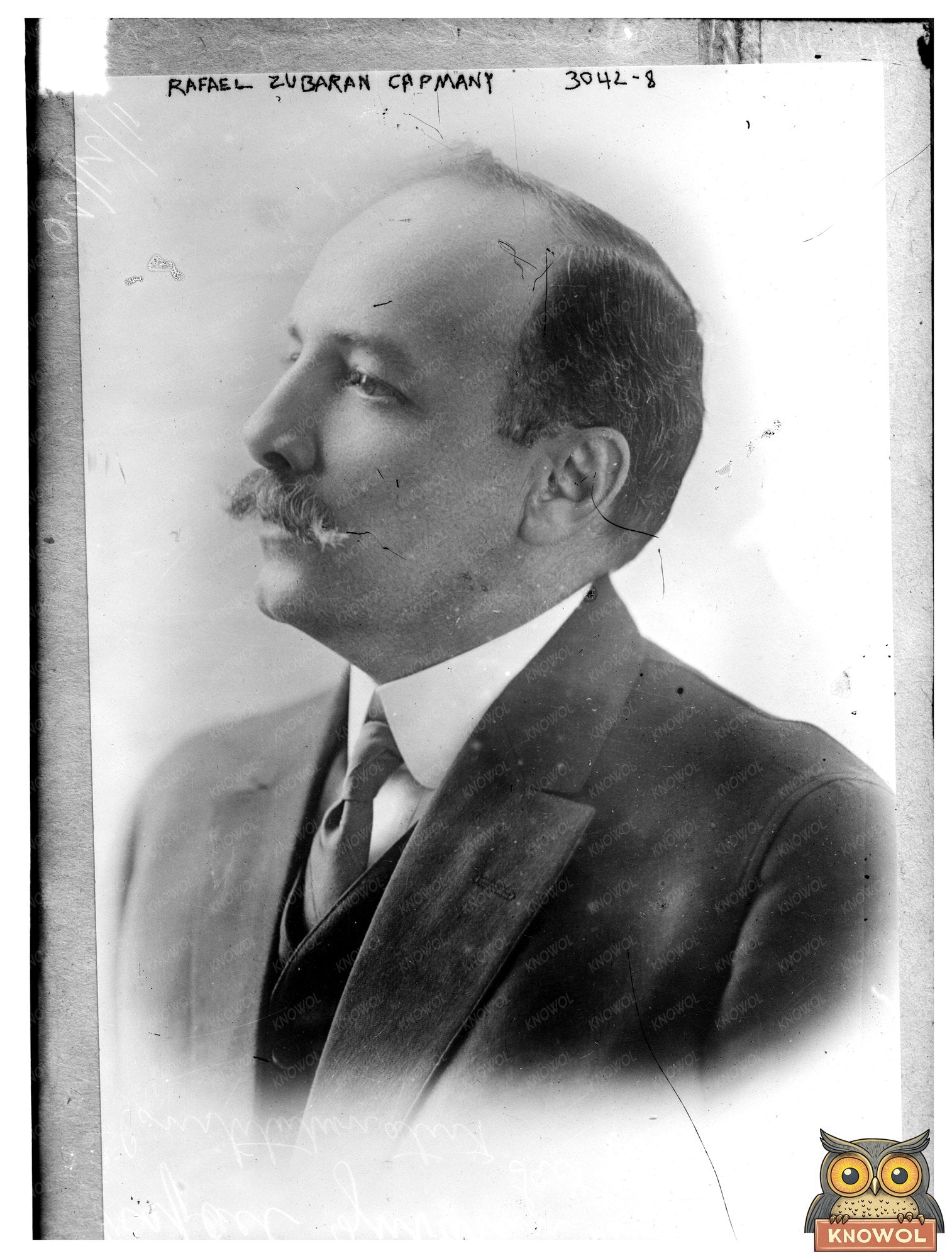 Key Political Figure: Raphael Zubaran Capmany, 1920