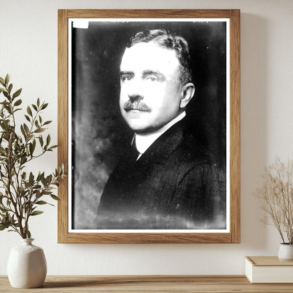 Early 1900s Portrait of a Notable Historical Figure